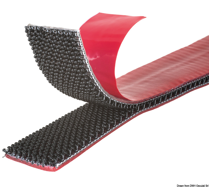 VELCRO® Brand ALFA-LOK® 25mm x 76mm, 4 set, black