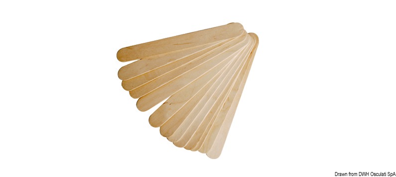 Sticks for lamination made of birch wood