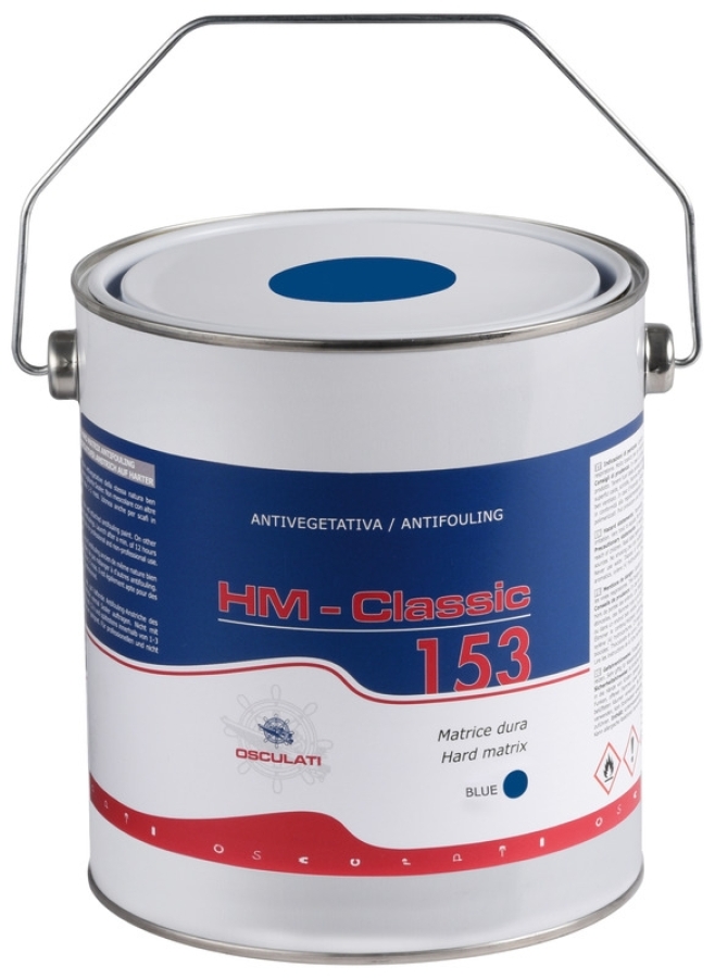 HM 153 - white 0.75L Solid matrix antifouling paint based on copper salt-free organic biocides.