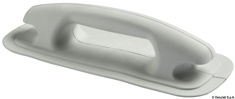 Handle/cleat 284x116 mm grey RAL 7035