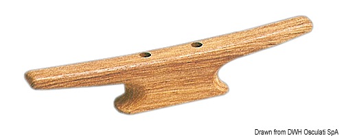 Teak cleat 300 mm
