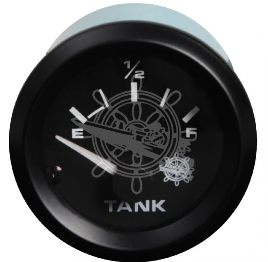 Индикатор уровня топлива 240-33 ohm (черный/черный) 12V
