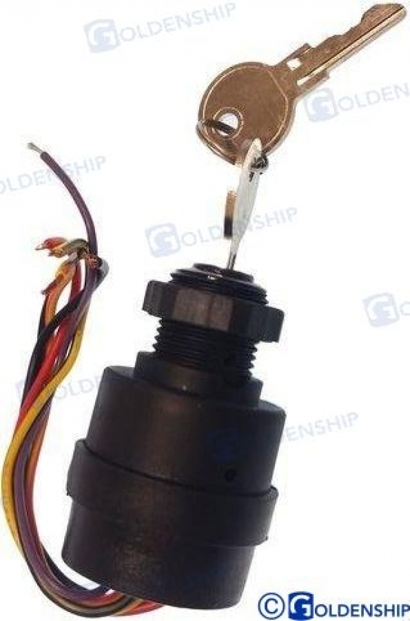 ignition starter switch plastic 7terminals -4pos Off-Ignition-Start (Choke)