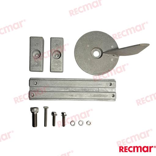 Aluminium Anode Kit for Mercury F40-F60Hp