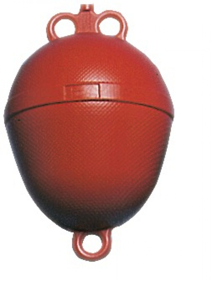 Buoy 10l- floating , Orange, D-25cm H-39cm