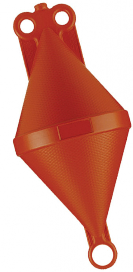 Buoy conical D22cm x 49cm - orange - volume 5 L