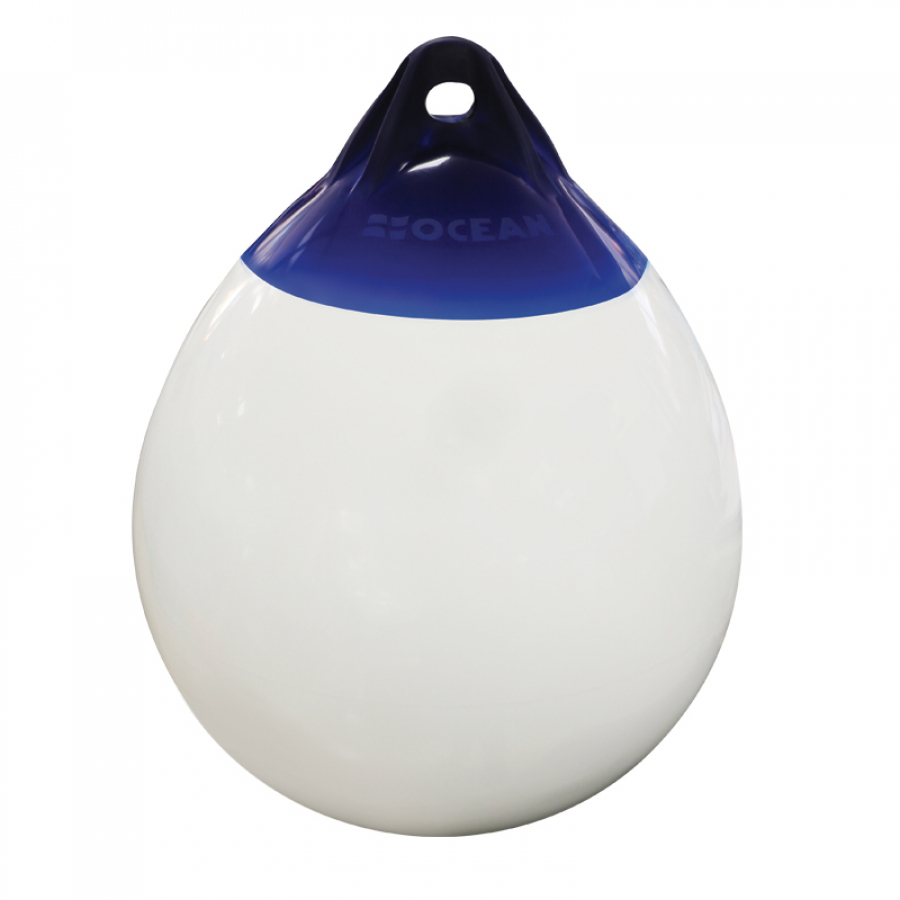 Buoy Ocean - R2 -white/blue Ø38x50cm