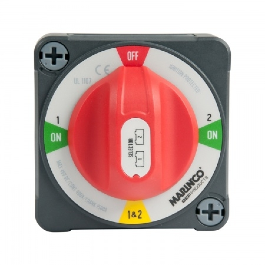 Ground switch BEP Typ 771 EZ-Mount 1/2/1+2 /Off, 400A - constantly, 600A - 5 min