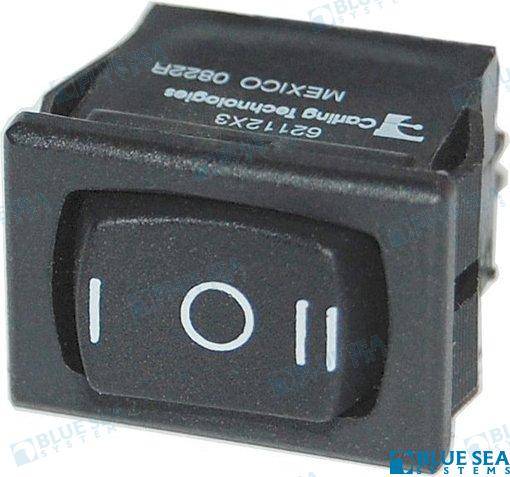 switch rocker spdt (on)-off-(on)