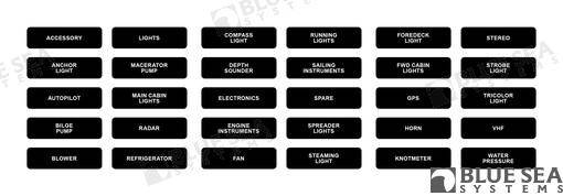label kit dc panel basic black