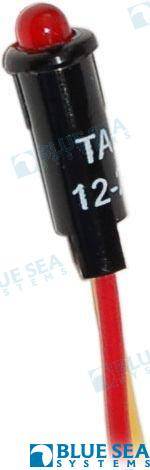 LED red 11/64in 12vdc