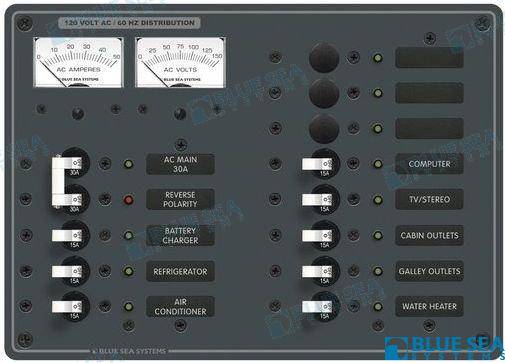 panel 11 int + 230v principal