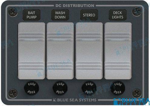 panel waterproof 12vdc 4 position horizontal