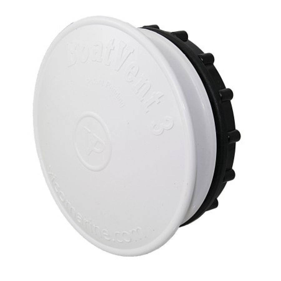 Boat cover ventilation BoatVent 3 white Øa 109mm Øcutout 57-80mm Øi 20mm