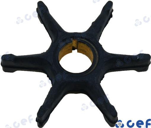 Water pump rotor CEF 500326 OEM: Mercruiser: 47-84797, 47-84797M, 47-8M6010331, 84797M; Yamaha: 689-44352-01-00, 689-44352-02, 689-44352-02-00