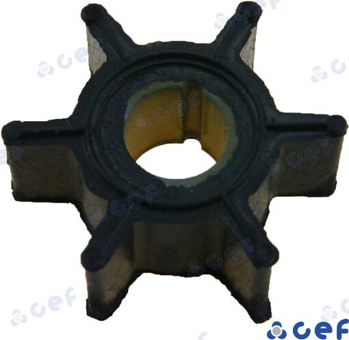 Impeller - CEF 500377 for Tohatsu (4/5/6Hp) 369-65021-1, 369-65021-1M , Mercury F4, F5