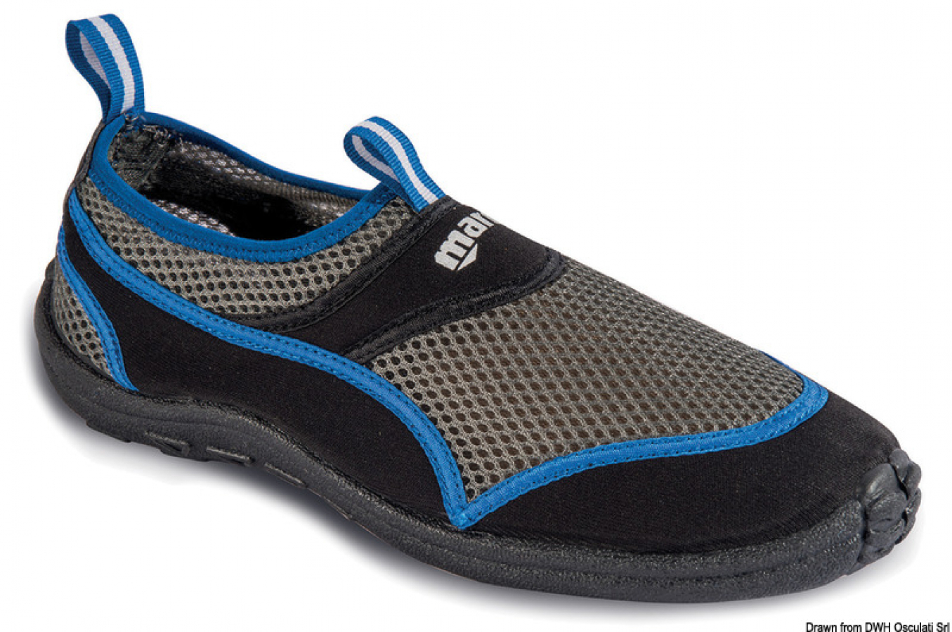 Neoprene slippers mares, size 44
