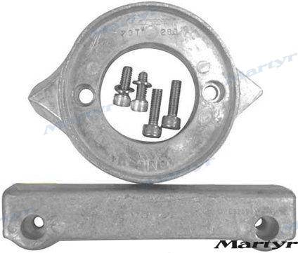 Aluminium anode kit for Volvo 290 Engine