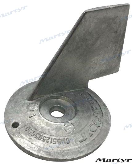Цинковый анод. Модель: SUZUKI: 75 - 85 л.с. OEM: OMC: 5031536; Suzuki: 55125-87E01, 55125-94400, 55125-95301, 55125-95500, 55125-95500-000
