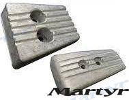 Magnesium anode kit for Volvo SX-A/DPS Engine