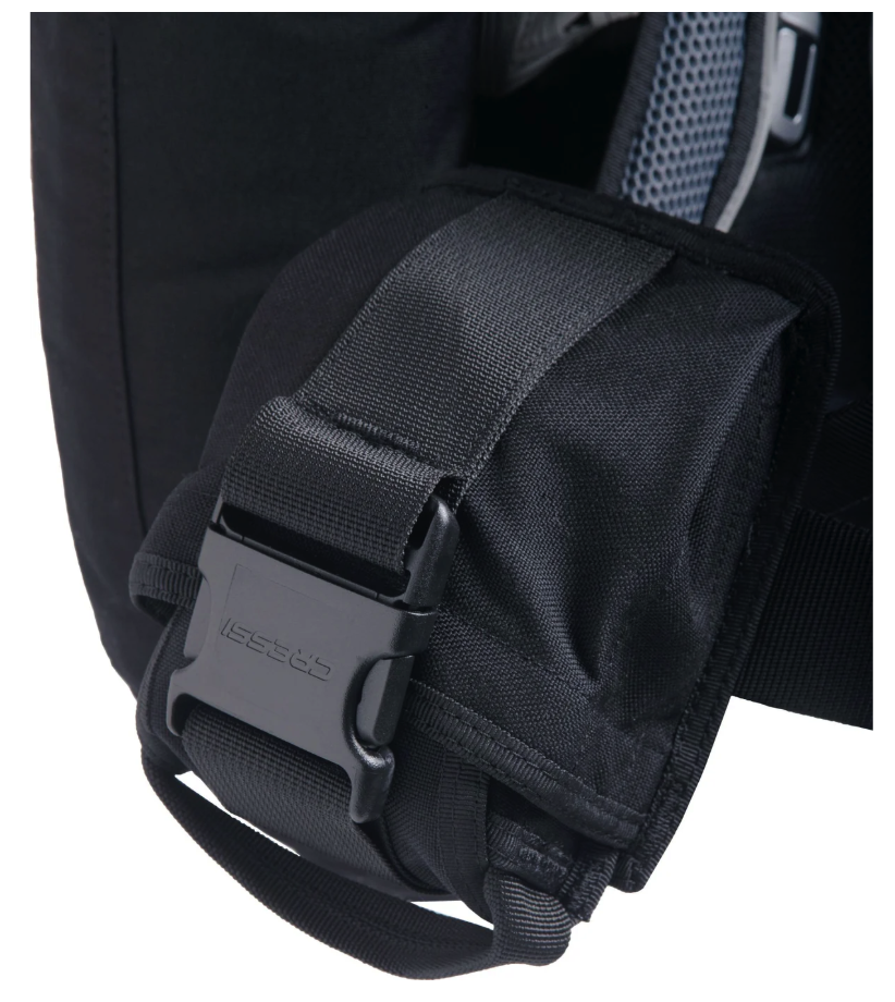 Cressi Aquawing plus BCD xs-xl 120N - black with weight pockets