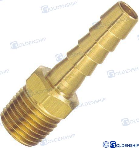 Fuel line fitting 1/4 x 5/16 2pcs.