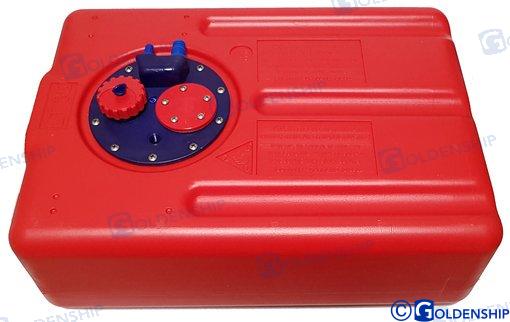 Fuel tank 35Lt -stationary (specific bottom shape) L55xH20xW39cm