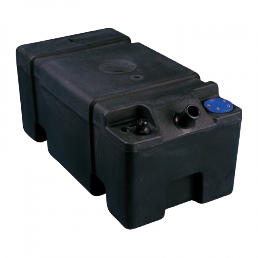 Fuel tank 41Lt ERCOLE Filling Ø38mm 45 degrees Output Ø8mm