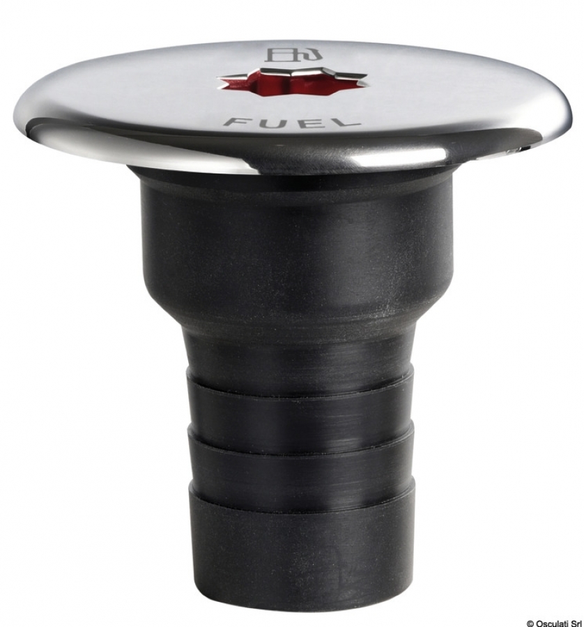 Clever deck filler co-moulded cover Ø 50mm FUEL