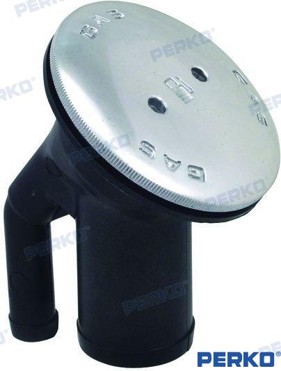 Combination fill and tank vent with flame arrestor. Ø38mm 35º angle - PERKO