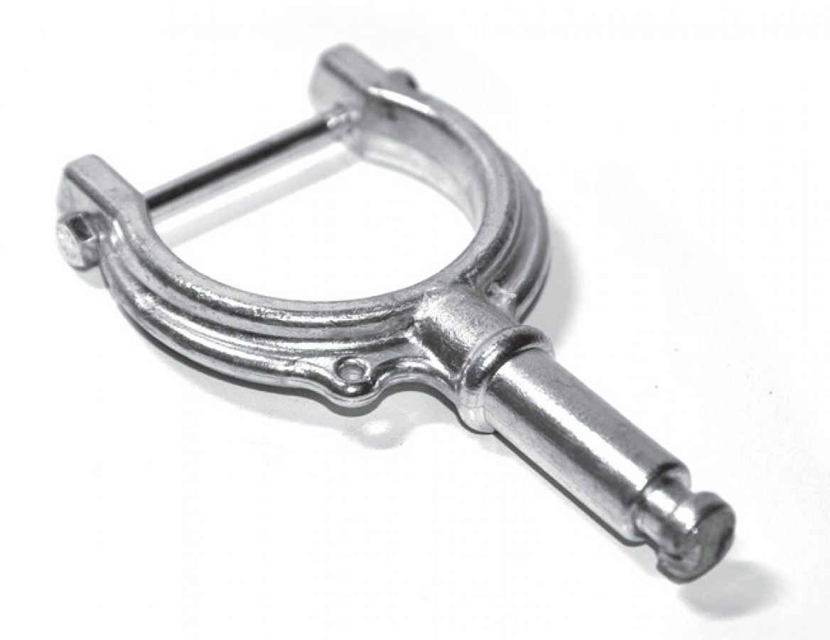 Dulli aluminum - pair D17mm, maximum oar diameter 53 mm