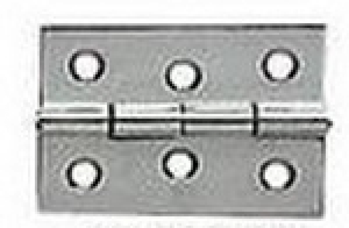 Hinge 60x40mm SS