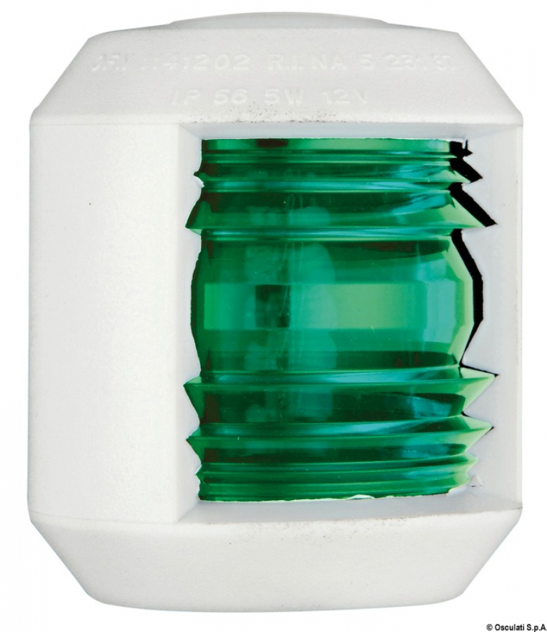 Utility 88 white 112.5° green navigation light up to 12m 12V 5W