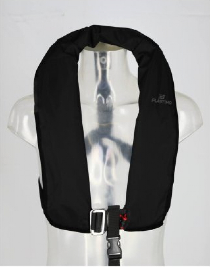 Inflatable Life vest Plastimo NEO165 Auto UML + Harness - black