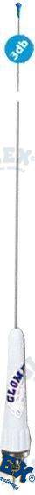 vhf antenna - 900 mm - steel rod - 1