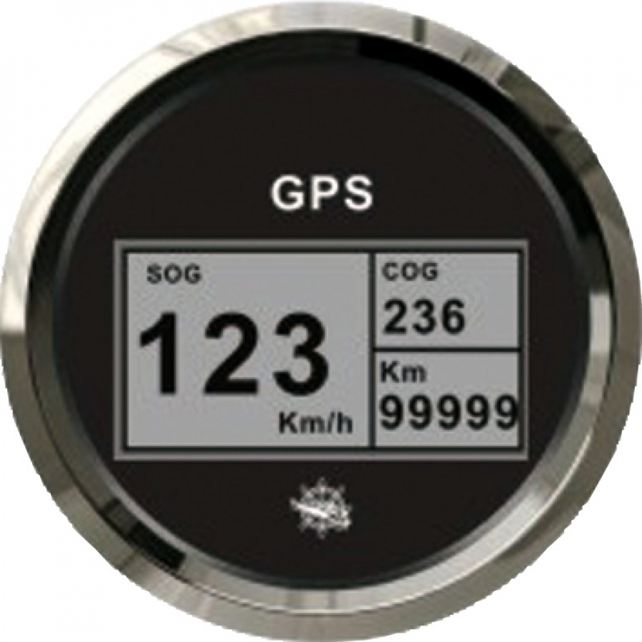 GPS-спидометр, курс и пройденное расстояние 12/24В Отверстие Ø85мм