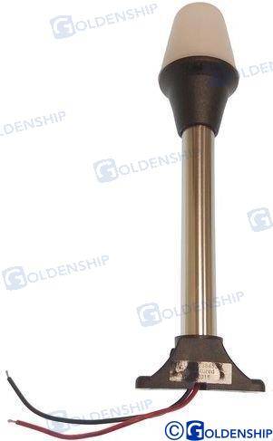 all round light - flat mount 9"