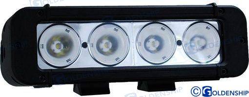 40w LED light bars spot beam 316ss brack