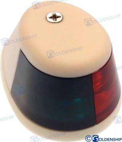 horizontal bicolor light white LED