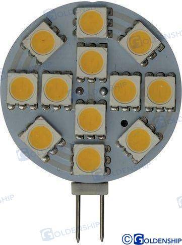 light bulb g4 horizontal 12 LED 2,2w 12/30 v ice white