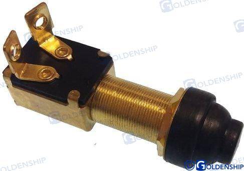 push button switch with rubber cap