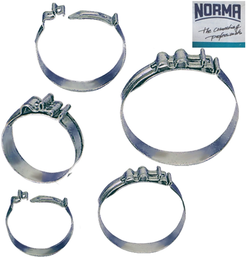 Stainless Steel Cobra Hose Clamp Ø13.5-15mm SS