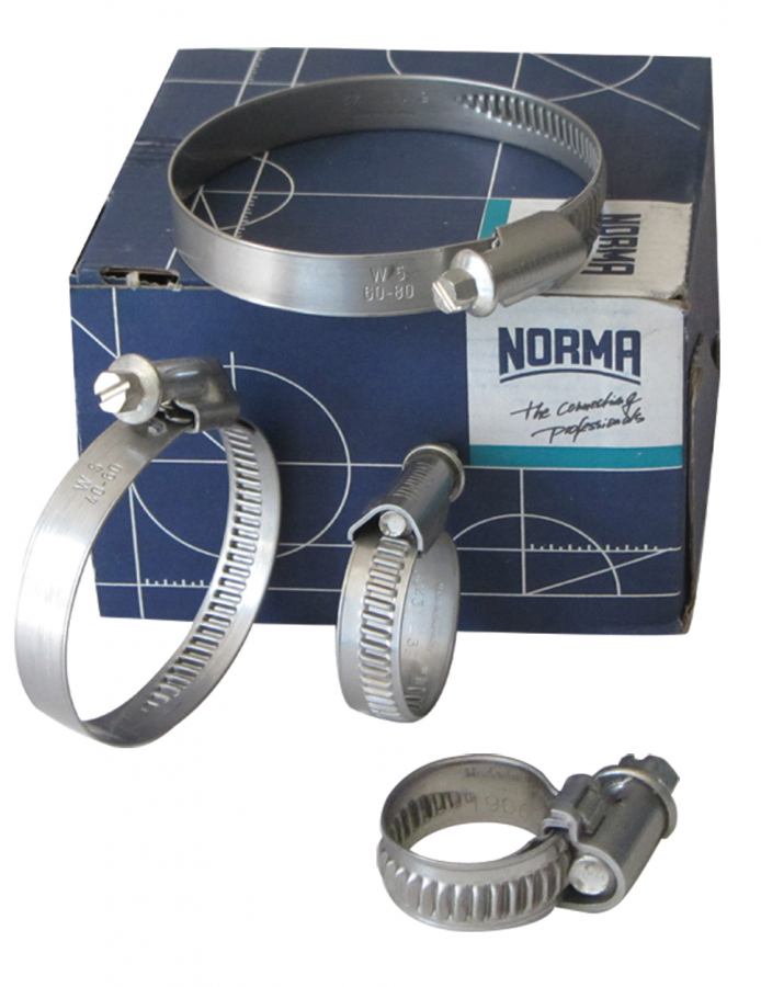 Stainless Steel AISI 316 W5 Hose Clamp 12mm x Ø20-32 mm
