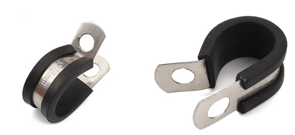 Installation clamp D16mm SS 1 pcs.