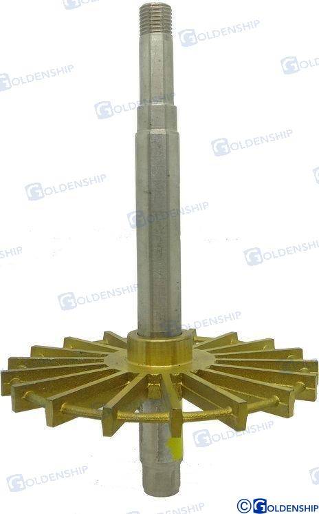 impeller with shaft