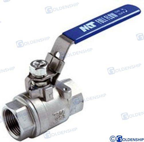 ball valve 1-1/4" stainless