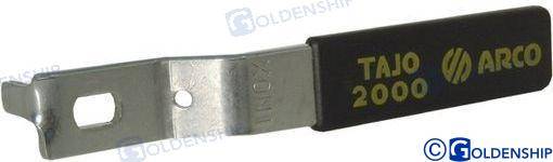 stainless handle 2 1/2"
