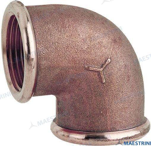 elbow f/f bronze 2 1/2"