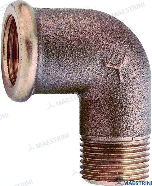 elbow m/f bronze 3"