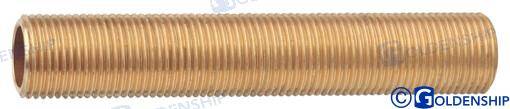 threaded bar 1m 3/4'' brass cr